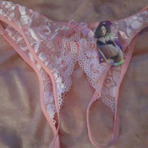 SALE!!! Brand New Crotch-less Thong Panties